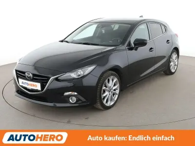 Używany Mazda 3 Sports-Line 165 KM (121 kW) 2016 Czarny Sedan/Limuzyna