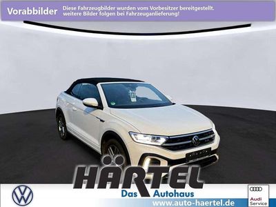 Gebraucht VW T-Roc Cabriolet R-line 150 PS (110 kW) 2022 Pure white, solid Cabrio