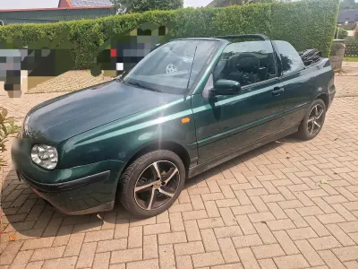 Gebraucht VW Golf Cabriolet 2000 Grün Cabrio