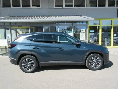 Usata Hyundai Tucson Trend 136 CV (100 kW) 2021 Blu SUV