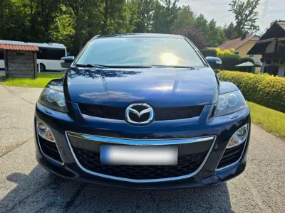 Gebraucht Mazda CX-7 Exclusive-Line 173 PS (127 kW) 2010 Blau SUV