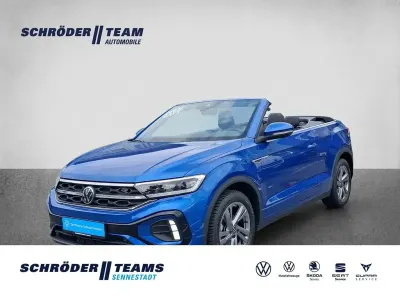 Gebraucht VW T-Roc Cabriolet R-line 150 PS (110 kW) 2025 Blau Cabrio