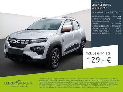 Begagnad Dacia Spring Extreme 47 kW (65 HK) 2023 Silver Halvkombi