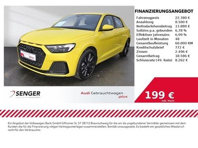 gebraucht Audi A1 Sportback Advanced 30 TFSI LED Navi S line