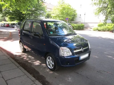 Gebraucht Opel Agila 60 PS (44 kW) 2006 Blau Van / Kleinbus