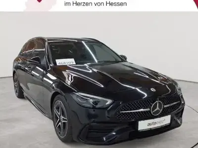 Używany Mercedes C220 AMG line 220 KM (161 kW) 2023 Czarny Sedan/Limuzyna