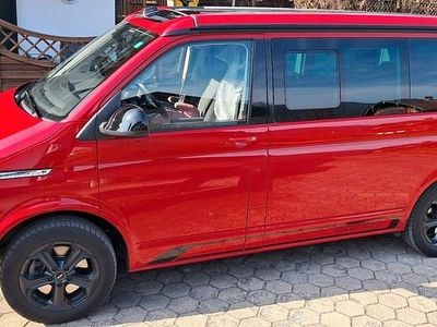 Second-hand VW California Edition 204 CP (150 kW) 2022 Roșu Van