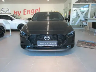 Gebraucht Mazda 3 Selection 122 PS (89 kW) 2023 Schwarz Limousine