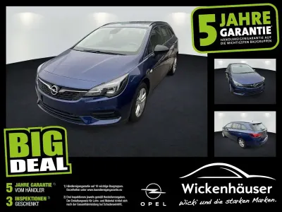Gebraucht Opel Astra Edition 110 PS (80 kW) 2021 Nautic blau Kombi