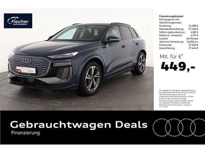 Gebraucht Audi Q6 e-tron S-Line 225 kW (306 PS) 2024 Blau SUV