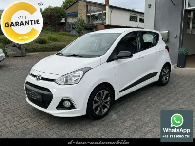 Gebraucht Hyundai i10 Edition 67 PS (49 kW) 2014 Pure white / sol Kleinwagen