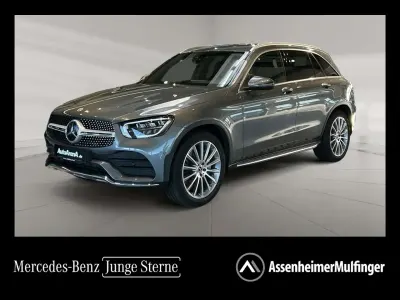 Gebraucht Mercedes GLC300 AMG 258 PS (189 kW) 2022 Selenitgrau metallic SUV