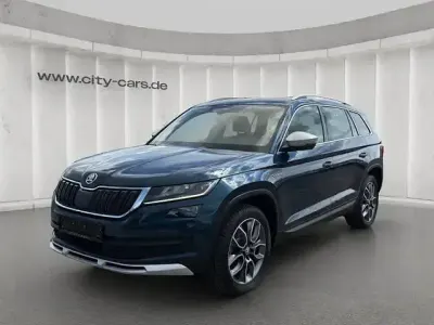 Gebraucht Skoda Kodiaq Scout 4x4 180 PS (132 kW) 2017 Blau SUV
