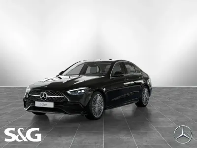 Gebraucht Mercedes C200 AMG 204 PS (150 kW) 2024 Metalliclack obsidianschwarz Limousine