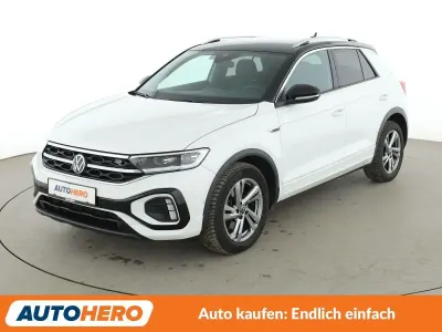 Second-hand VW T-Roc R-line 150 CP (110 kW) 2022 Alb SUV