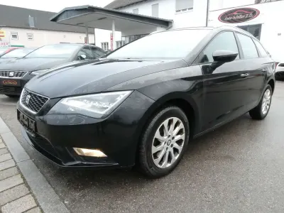 Gebraucht Seat Leon ST Style 110 PS (80 kW) 2015 Schwarz Kombi