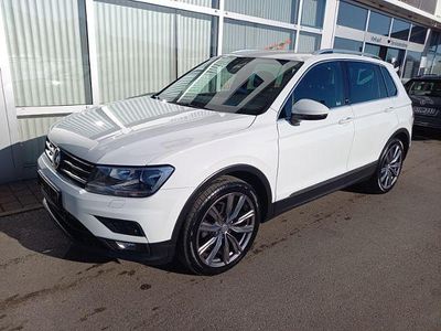 Weiß Gebraucht 2017 VW Tiguan Sound SUV | 19.590 € (Superpreis)