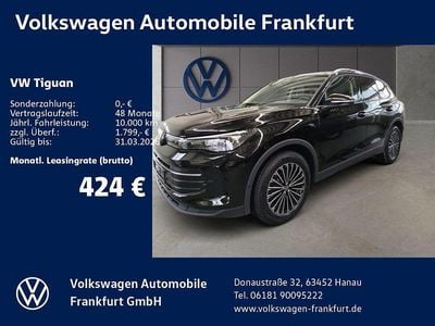 Neu VW Tiguan S 150 PS (110 kW) 2026 Schwarz SUV