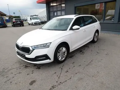 Gebraucht Skoda Octavia Ambition 150 PS (110 kW) 2022 Weiß Kombi