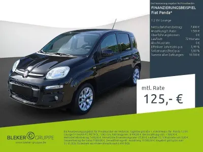 Gebraucht Fiat Panda Lounge 69 PS (50 kW) 2018 Schwarz Kleinwagen