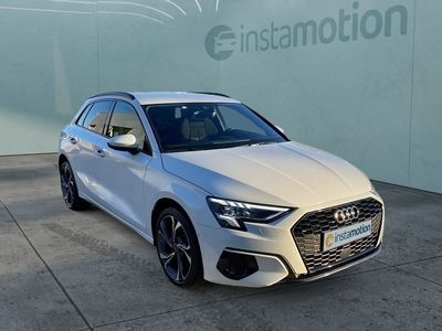 Weiß Gebraucht 2021 Audi A3 Sportback Advanced Kleinwagen | 27.809 € (Etwas zu teuer)