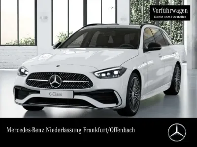 Gebraucht Mercedes C300e AMG 313 PS (230 kW) 2026 Polarweiß Kombi