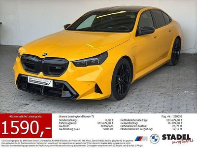Gelb Gebraucht 2024 BMW M5 Sport Line Limousine | 129.444 € (Fairer Preis)