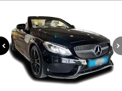 Occasion Mercedes C250 AMG line 211 PK (155 kW) 2018 Zwart Cabriolet
