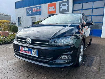 Gebraucht VW Polo Comfortline 95 PS (69 kW) 2020 Schwarz Kleinwagen