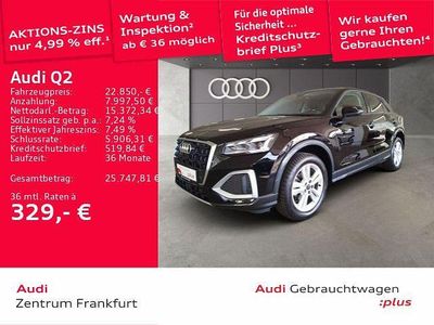 Gebraucht Audi Q2 Advanced 150 PS (110 kW) 2022 Brillantschwarz SUV