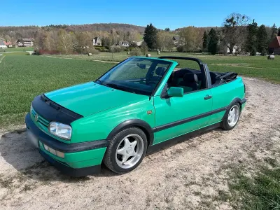 Gebraucht VW Golf Conceptline 115 PS (84 kW) 1995 Grün Cabrio