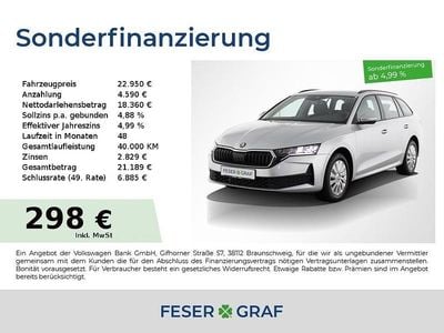 Silber Gebraucht 2025 Skoda Octavia Essence Kombi | 22.950 € (Guter Preis)