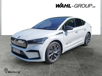 Gebraucht Skoda Enyaq iV SportLine 210 kW (286 PS) 2024 Weiß SUV