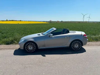 Gebraucht Mercedes SLK200 163 PS (119 kW) 2004 Beige Cabrio