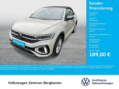 Gebraucht VW T-Roc Cabriolet Karmann 150 PS (110 kW) 2025 Ascotgrau Cabrio