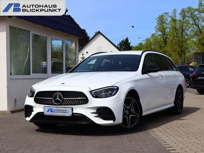 Brugt Mercedes E300 AMG 320 HK (235 kW) 2022 Hvid Sedan