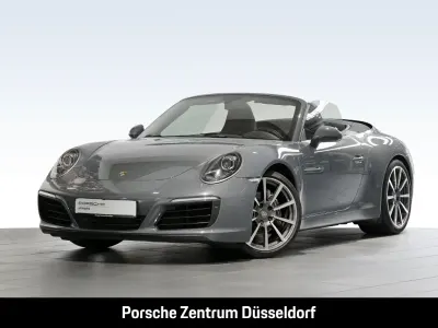 Gebraucht Porsche 911 Carrera Cabriolet 370 PS (272 kW) 2016 Graphitblaumetallic Cabrio