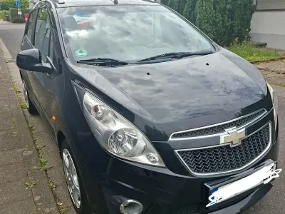 Gebraucht Chevrolet Spark LT 82 PS (60 kW) 2010 Schwarz Kleinwagen