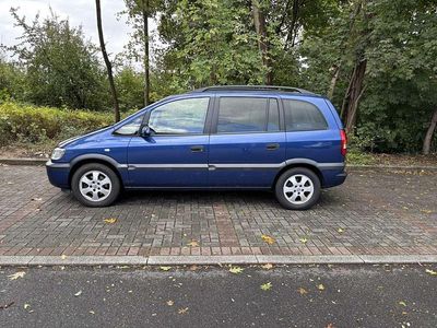 Gebraucht Opel Zafira Selection 147 PS (108 kW) 2002 Blau Van / Kleinbus