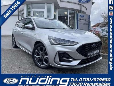 Gebraucht Ford Focus ST-Line X 155 PS (114 kW) 2024 Polarsilber Kombi