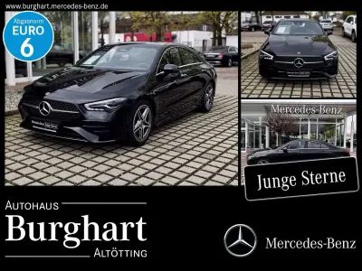 Gebraucht Mercedes CLA200 AMG line 150 PS (110 kW) 2025 Lack kosmosschwarz Coupé