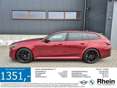 Używany BMW M5 Sport Line 727 KM (534 kW) 2024 Czerwony Kombi