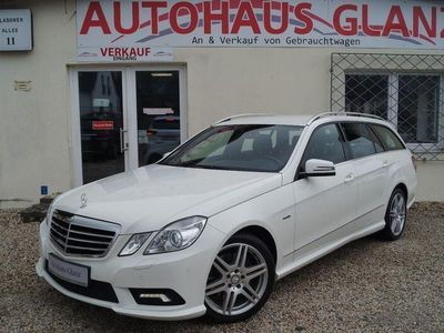 Gebraucht Mercedes E250 AMG 204 PS (150 kW) 2010 Calcitweiss  unilack Kombi