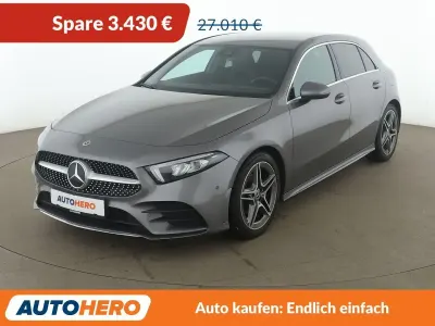 Używany Mercedes A180 AMG line 136 KM (100 kW) 2022 Szary Sedan/Limuzyna