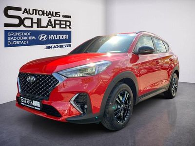 Begagnad Hyundai Tucson N Line 177 HK (130 kW) 2020 Röd SUV