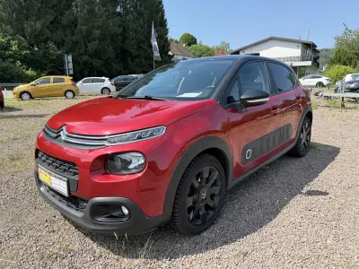 Gebraucht Citroën C3 Feel 110 PS (80 kW) 2019 Rot Kleinwagen