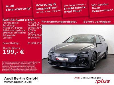 Gebraucht Audi A6 e-tron Performance 269 kW (367 PS) 2025 Daytonagrau perleffekt Kombi
