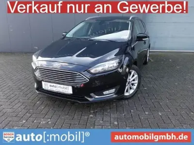 Gebraucht Ford Focus Titanium 120 PS (88 kW) 2015 Schwarz Kombi