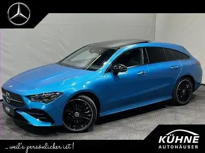 Gebraucht Mercedes CLA250e AMG 163 PS (119 kW) 2024 Blau, Coupé