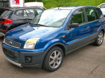 Gebraucht Ford Fusion 80 PS (58 kW) 2007 Blau Kleinwagen